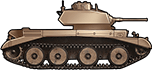Sideview of Cruiser Mk.IV